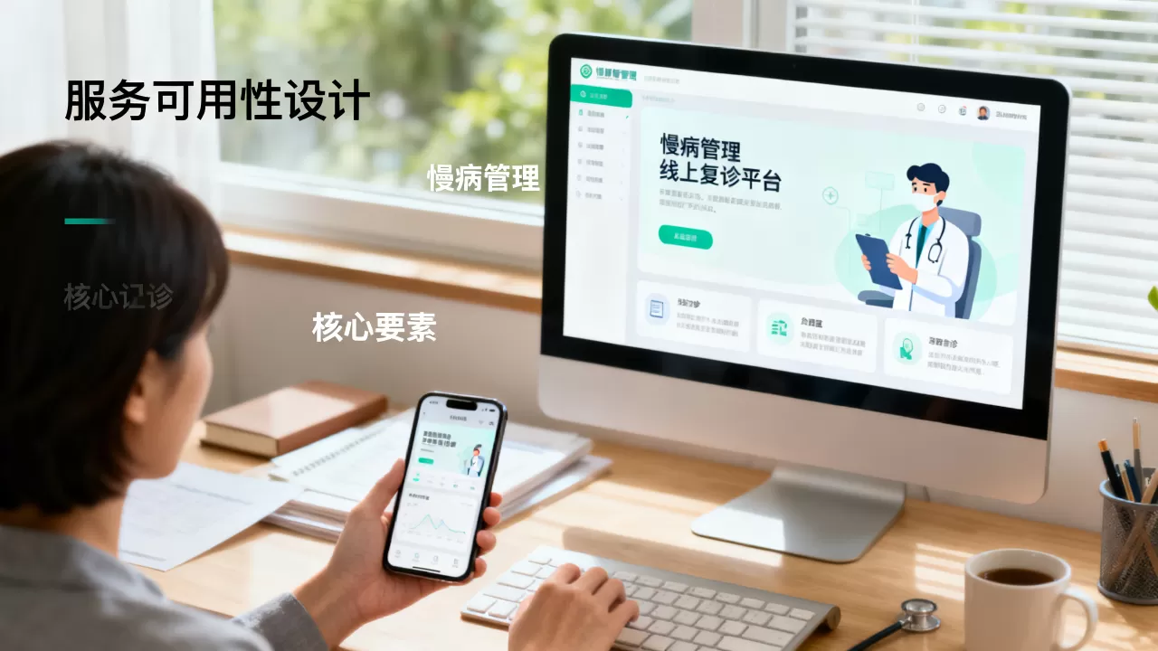 慢病管理线上复诊平台服务可用性如何设计？有哪些核心要素