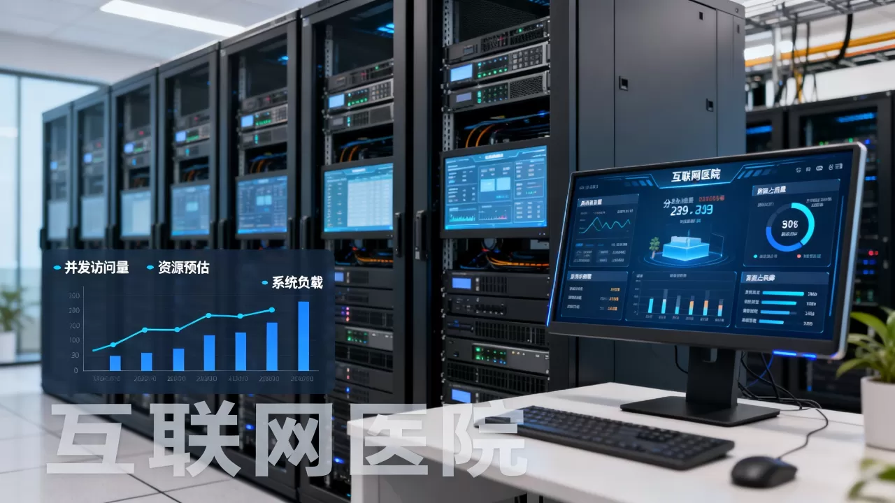 互联网医院高峰期并发访问如何预估资源？，医院系统并发量估算方法
