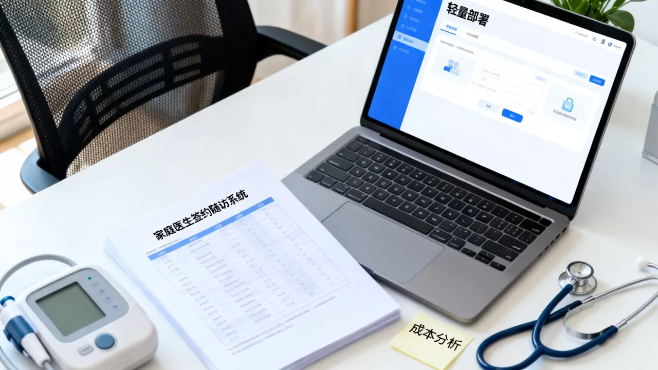 家庭医生签约随访系统如何轻量部署，系统部署成本高吗？