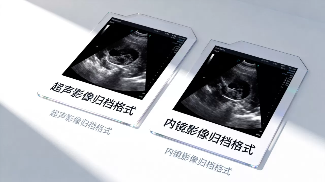 超声与内镜影像归档格式差异大吗，存储影响如何？