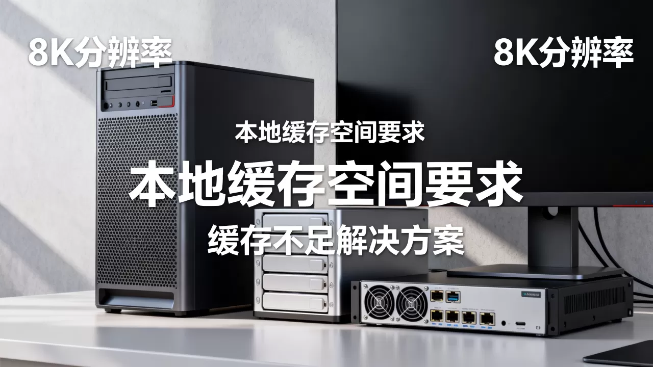 影像后处理工作站对本地缓存空间有哪些要求？缓存不足如何解决