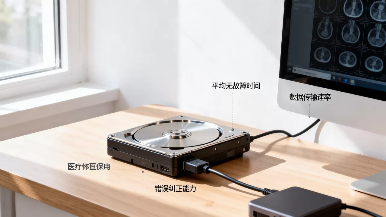 医疗影像长期保存硬盘可靠吗?磁盘可靠性关键指标有哪些 医疗影像长期保存硬盘可靠吗?磁盘可靠性关键指标有哪些