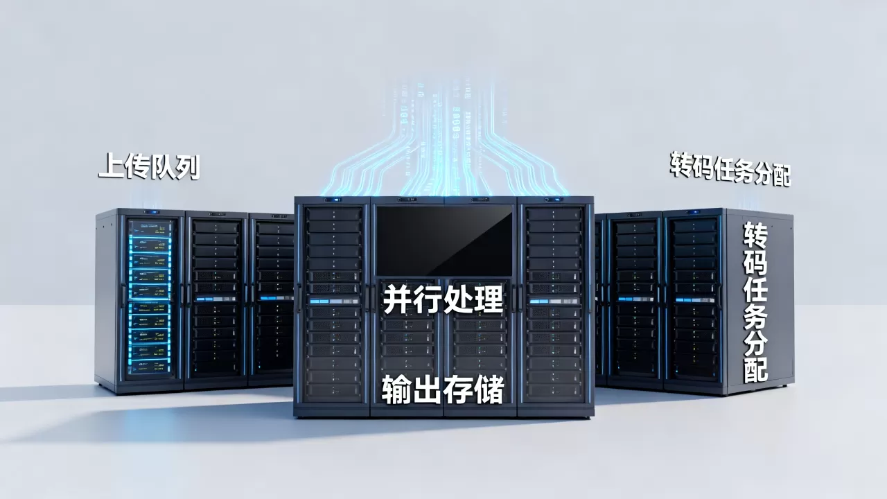 短视频上传后异步转码的流程如何编排?怎么实现高效转码? 短视频上传后异步转码的流程如何编排?怎么实现高效转码?
