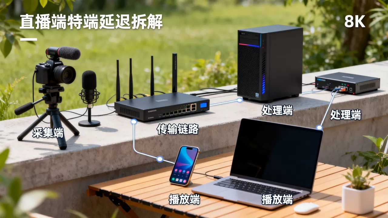 直播端到端延迟如何降低?拆解环节有哪些 直播端到端延迟如何降低?拆解环节有哪些