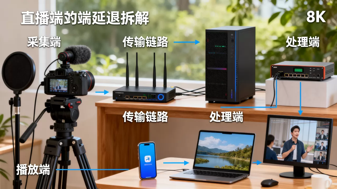 直播端到端延迟如何降低?拆解环节有哪些 直播端到端延迟如何降低?拆解环节有哪些