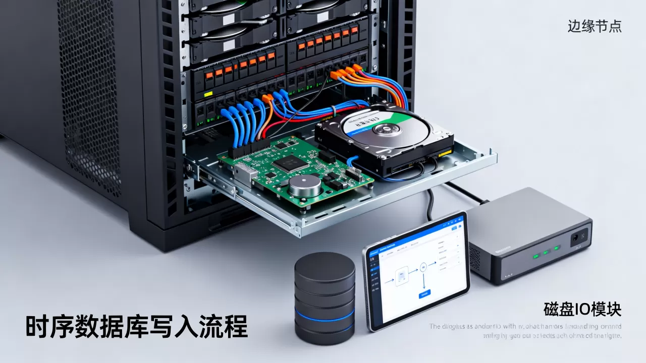 边缘节点磁盘IO对时序写入吞吐的限制是什么，如何优化时序数据库写入性能？