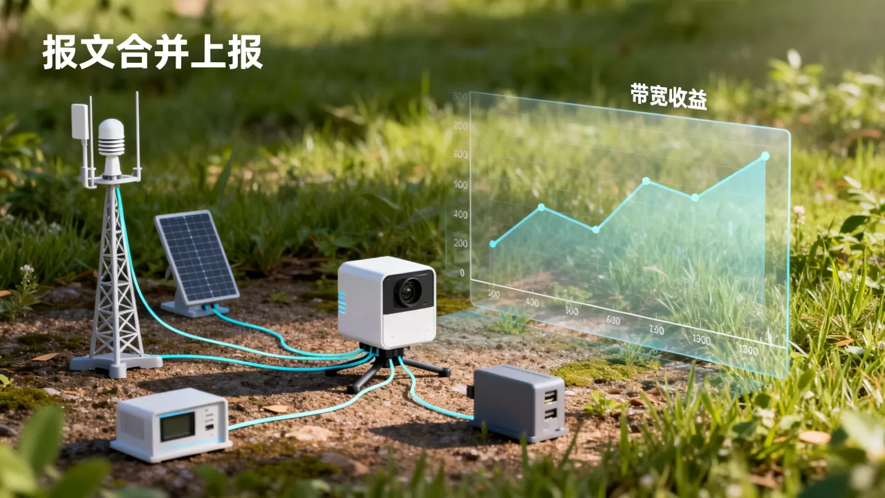 窄带物联网场景下报文合并上报能带来多少带宽收益?,窄带物联网报文合并上报带宽收益分析 窄带物联网场景下报文合并上报能带来多少带宽收益?,窄带物联网报文合并上报带宽收益分析