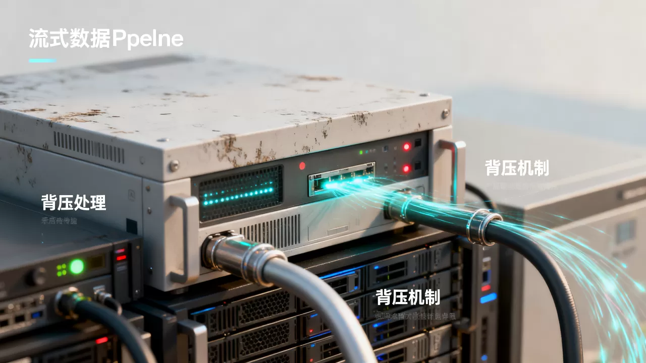 海量设备上报的流式数据Pipeline背压如何处理？背压机制有哪些