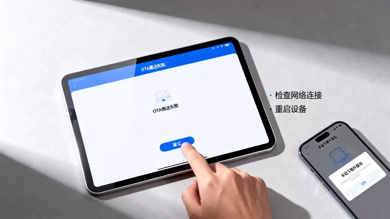 OTA推送失败后如何重试?设备升级的兜底策略有哪些? OTA推送失败后如何重试?设备升级的兜底策略有哪些?