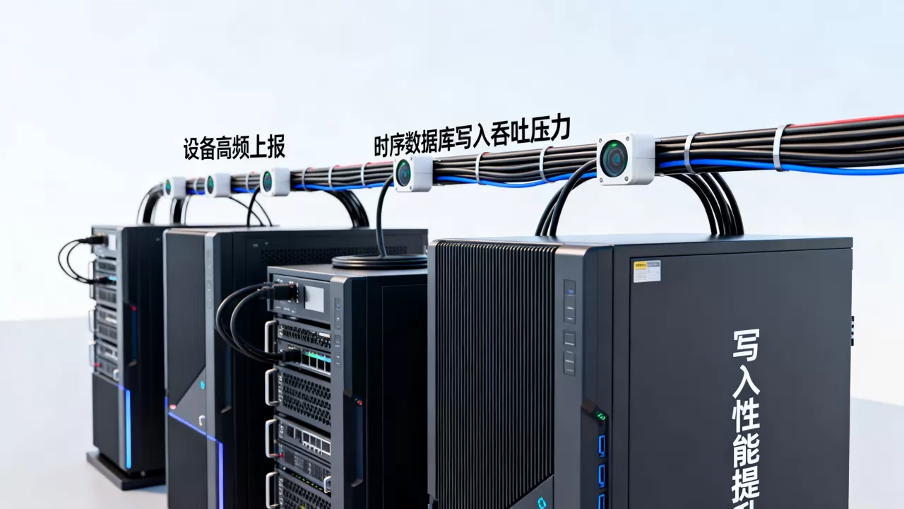 设备高频上报对时序数据库写入吞吐的压力有多大，时序数据库写入性能如何提升？