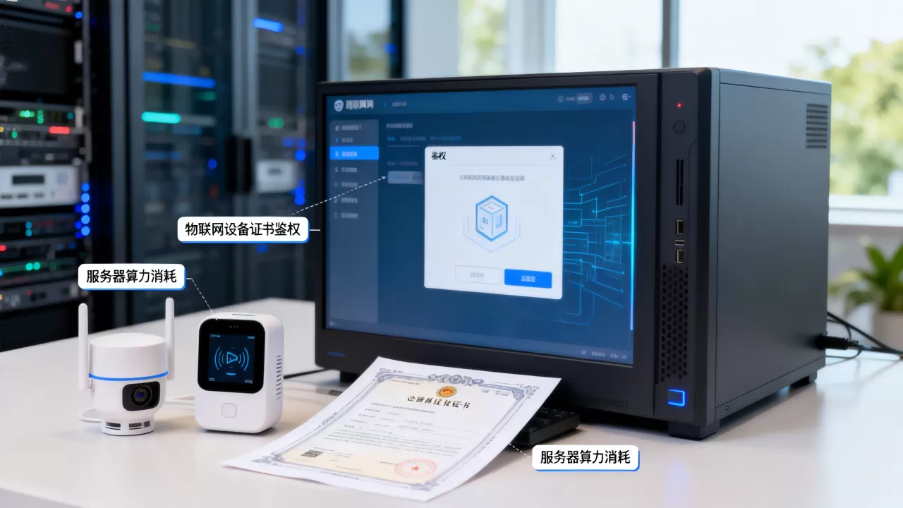 物联网设备证书鉴权会消耗服务器算力吗?证书鉴权消耗算力大吗 物联网设备证书鉴权会消耗服务器算力吗?证书鉴权消耗算力大吗