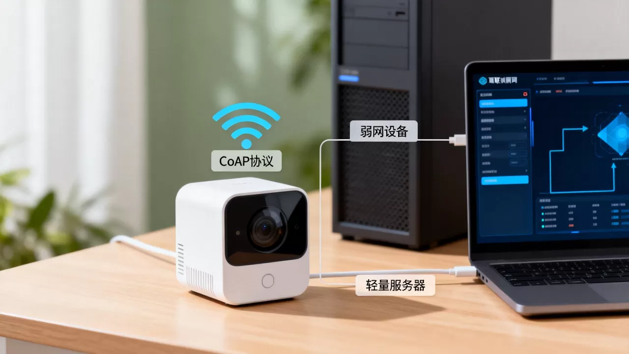 CoAP协议弱网设备接入轻量服务器如何设计？物联网设备接入方案
