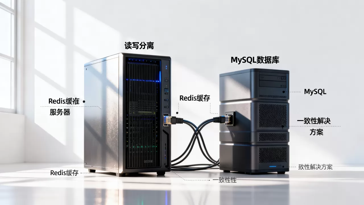 读写分离缓存与数据库如何配合？Redis与MySQL读写分离一致性怎么解决