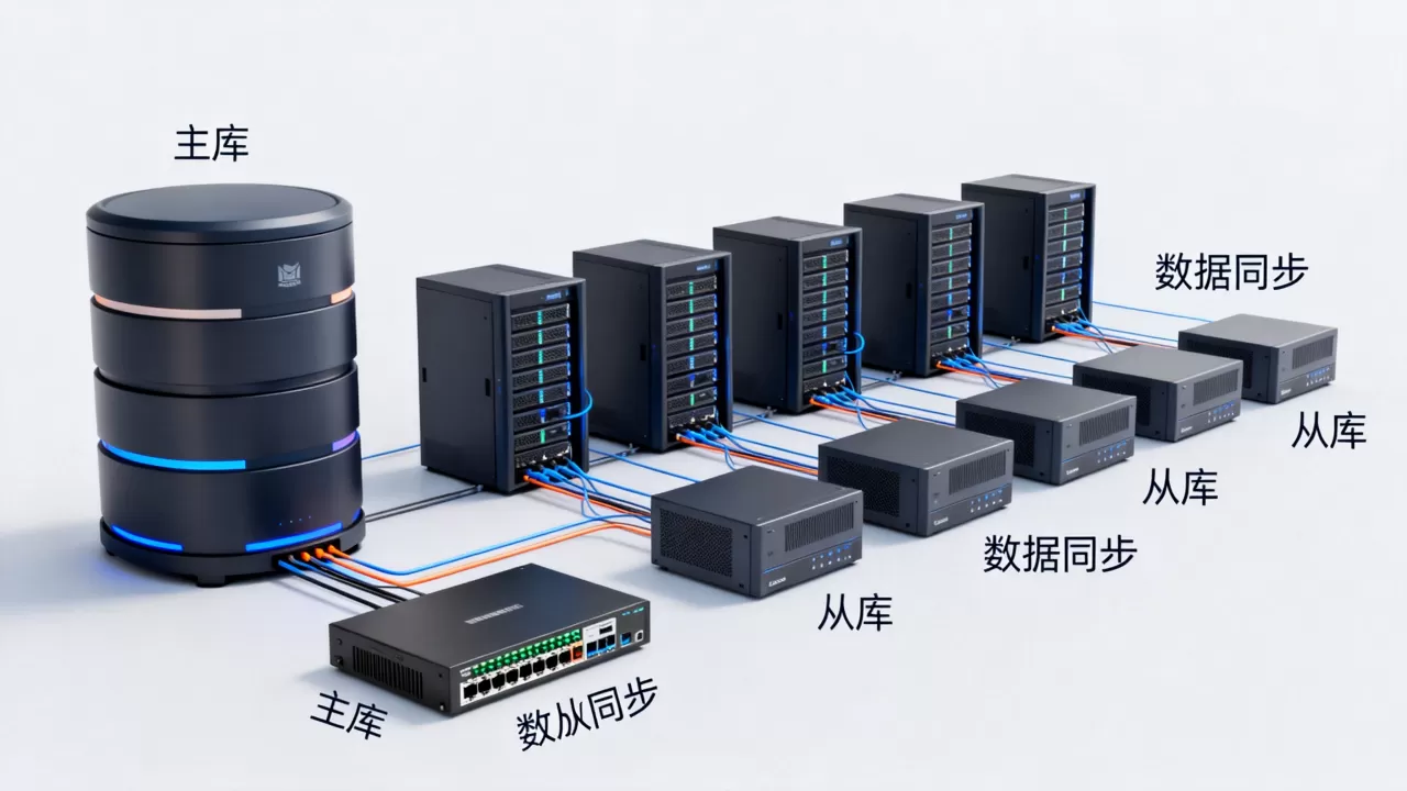 一主多从架构如何扩展从库能力？数据库主从复制扩展方案
