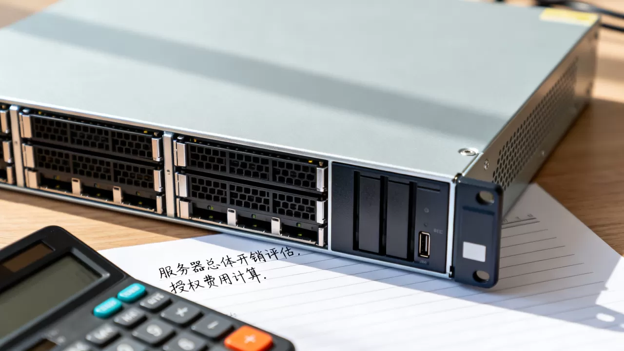 计算服务器总体开销如何评估？授权费用怎么算？