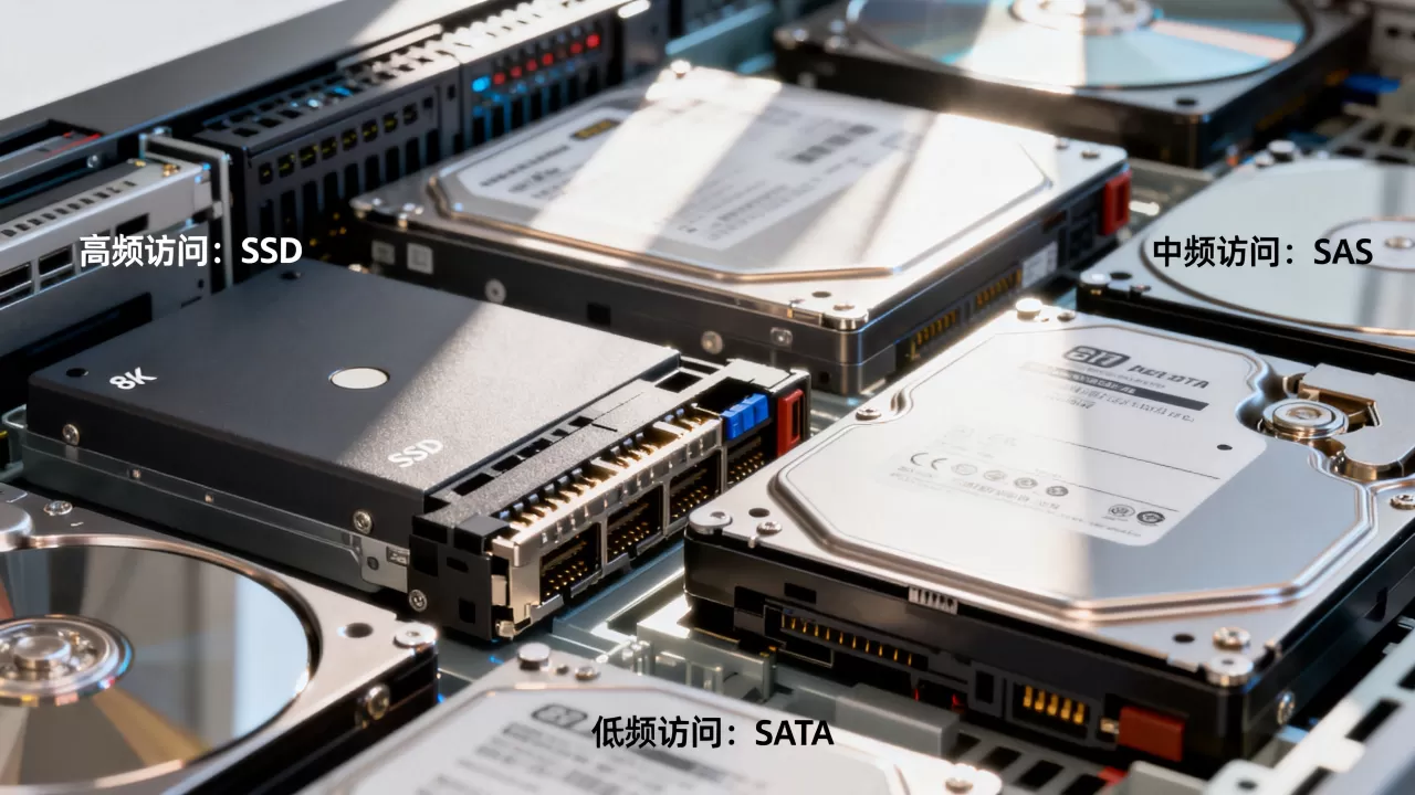 存储服务器硬盘组合怎么按访问频率选择?服务器硬盘组合方案 存储服务器硬盘组合怎么按访问频率选择?服务器硬盘组合方案