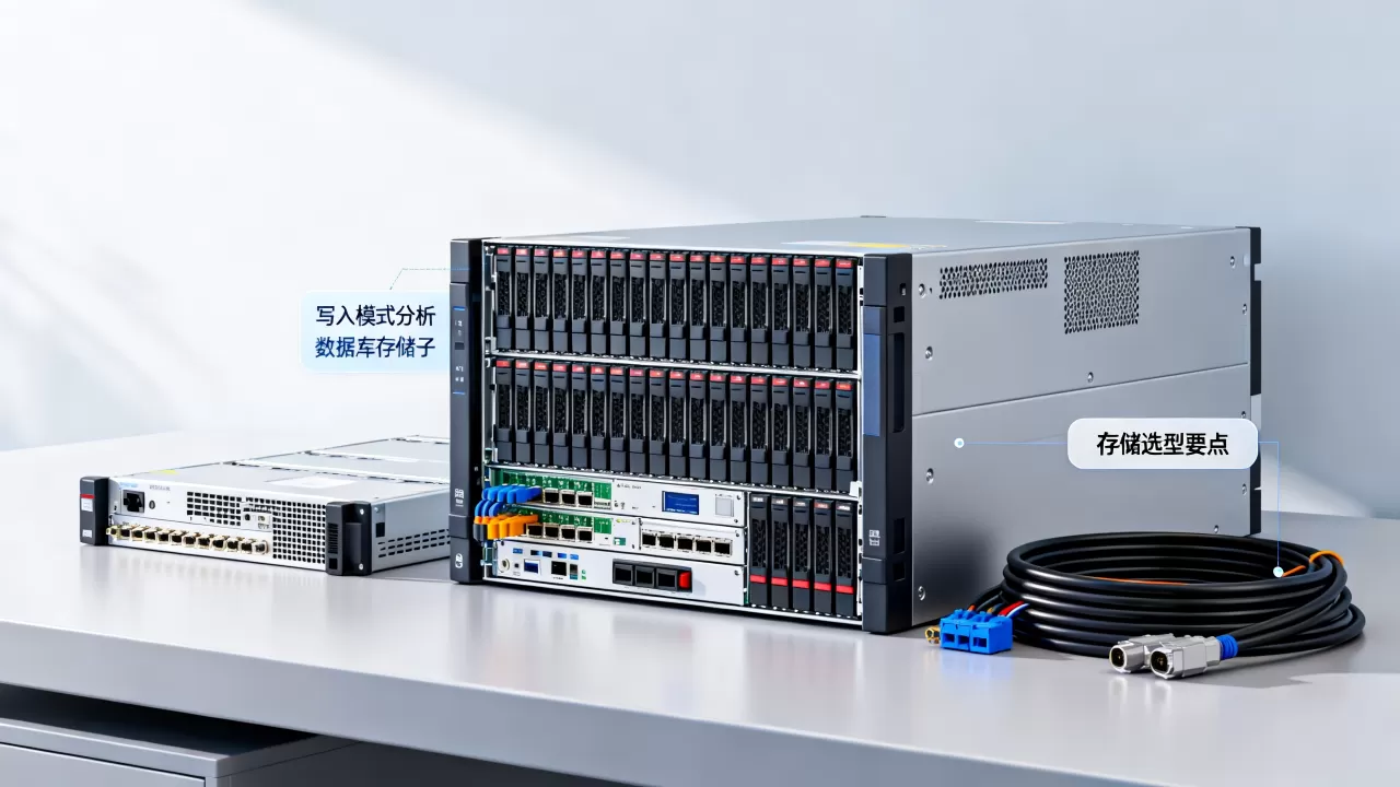 数据库服务器存储子系统选型看写入模式吗？存储选型注意什么