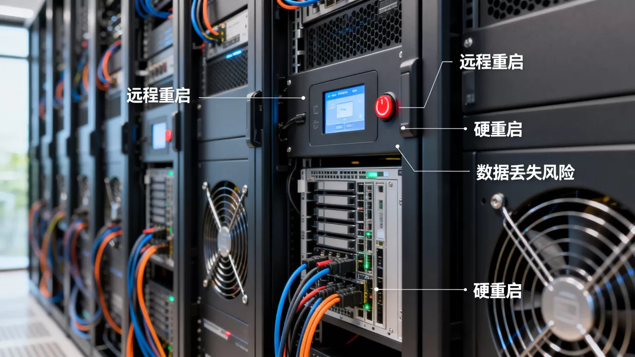 服务器远程重启和硬重启有何区别,远程重启会丢失数据吗,硬重启操作步骤 服务器远程重启和硬重启有何区别,远程重启会丢失数据吗,硬重启操作步骤