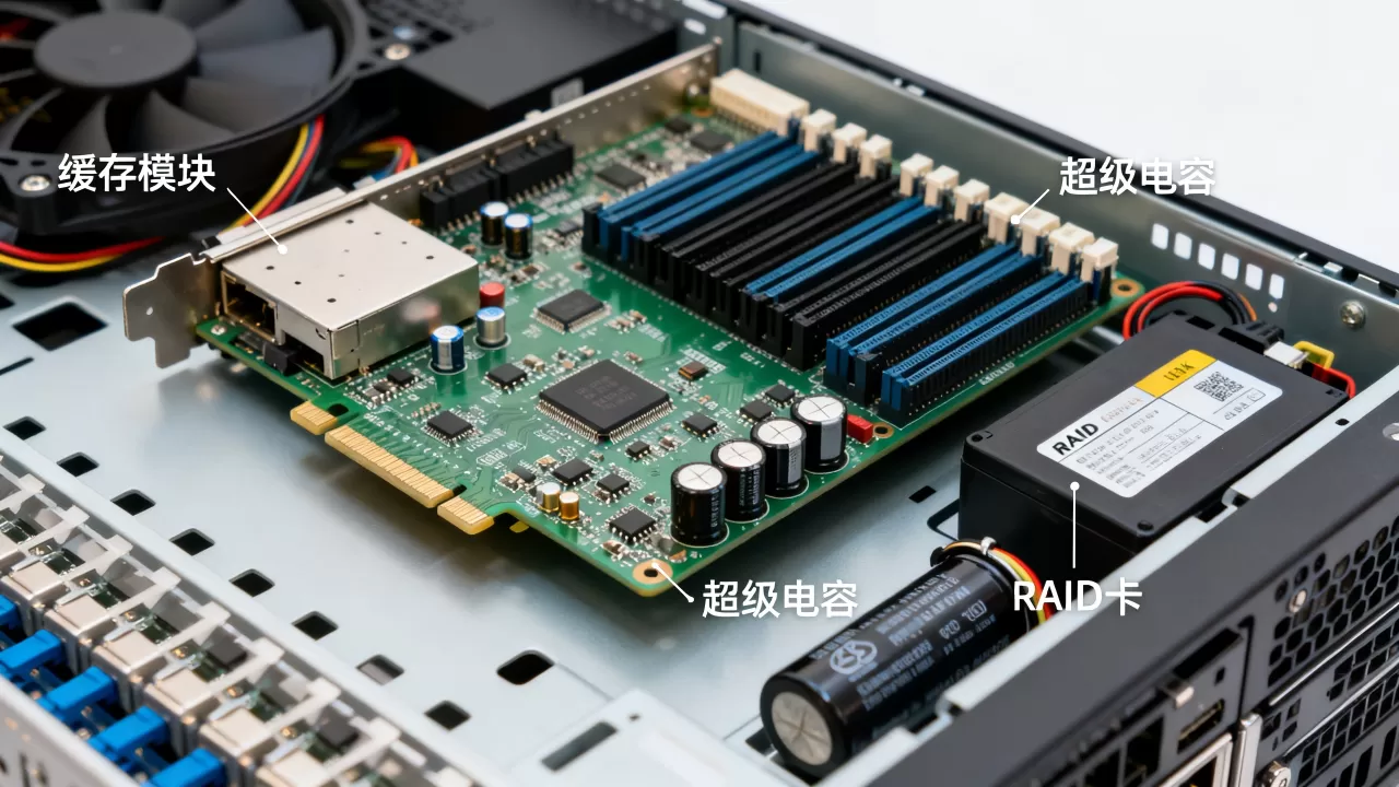 阵列卡缓存掉电保护机制是什么,服务器RAID卡掉电数据保护原理 阵列卡缓存掉电保护机制是什么,服务器RAID卡掉电数据保护原理
