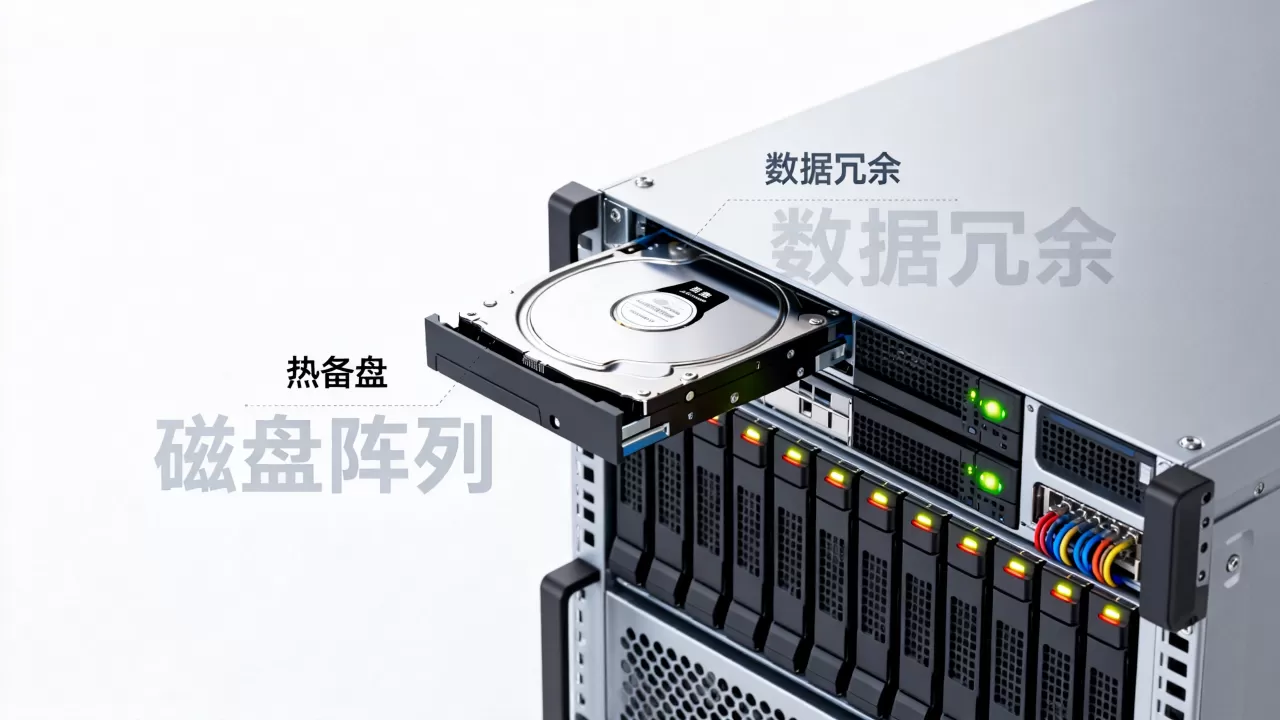 热备盘在磁盘阵列中的作用是什么，磁盘阵列热备盘作用有哪些