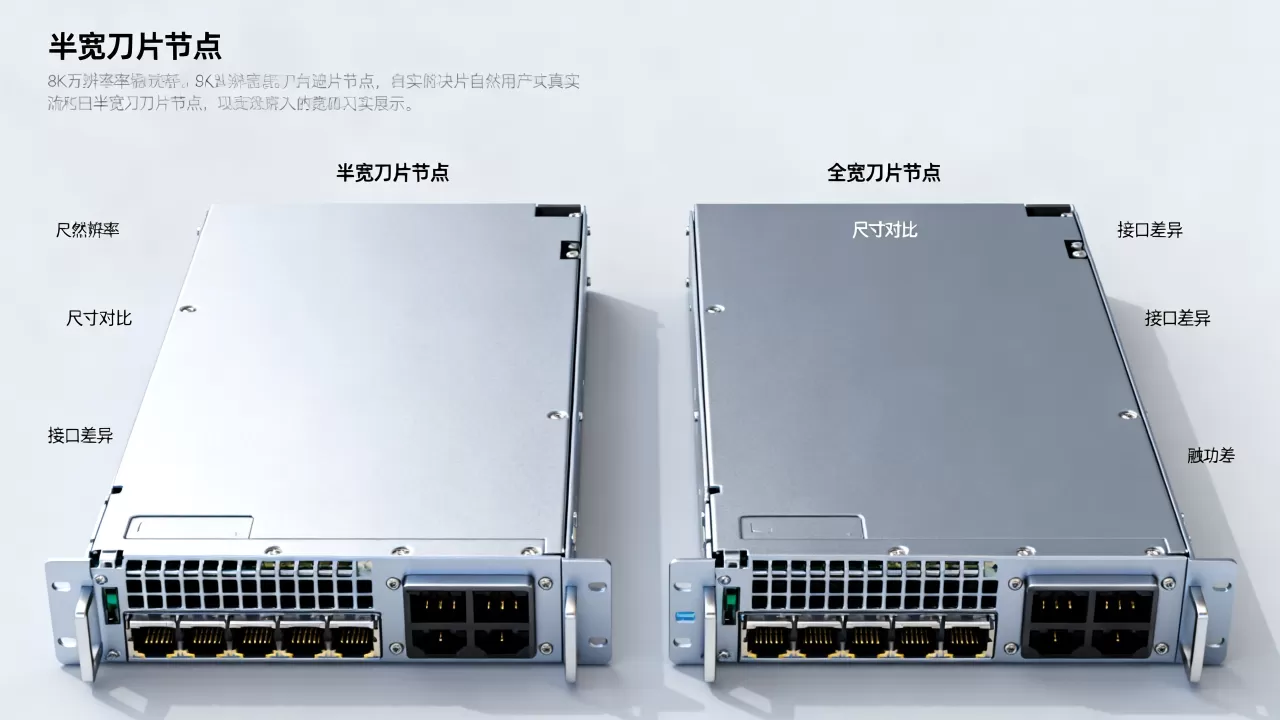 半宽与全宽刀片节点怎么去理解，有何区别及如何选择？
