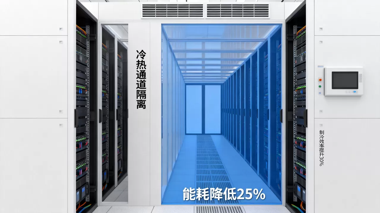 机房冷热通道隔离能带来哪些好处？冷热通道隔离的作用与优势