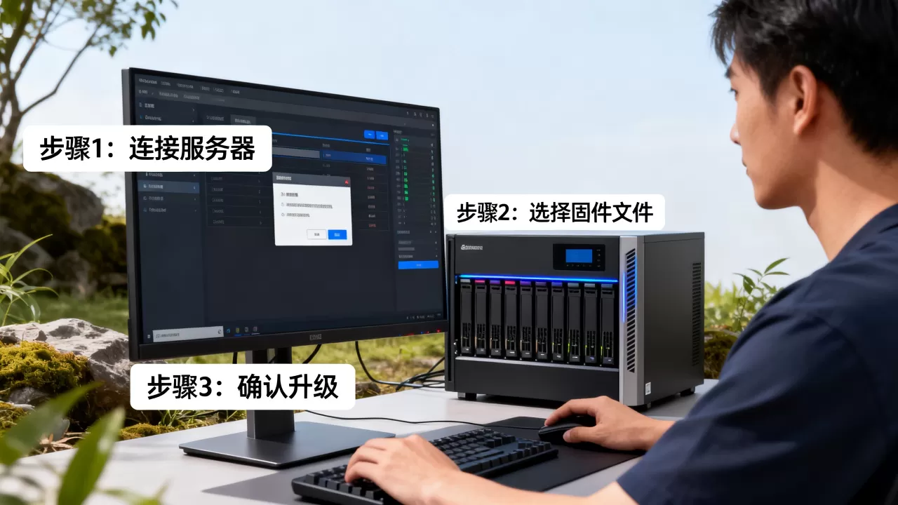 服务器远程固件升级怎么操作，远程升级固件步骤详解