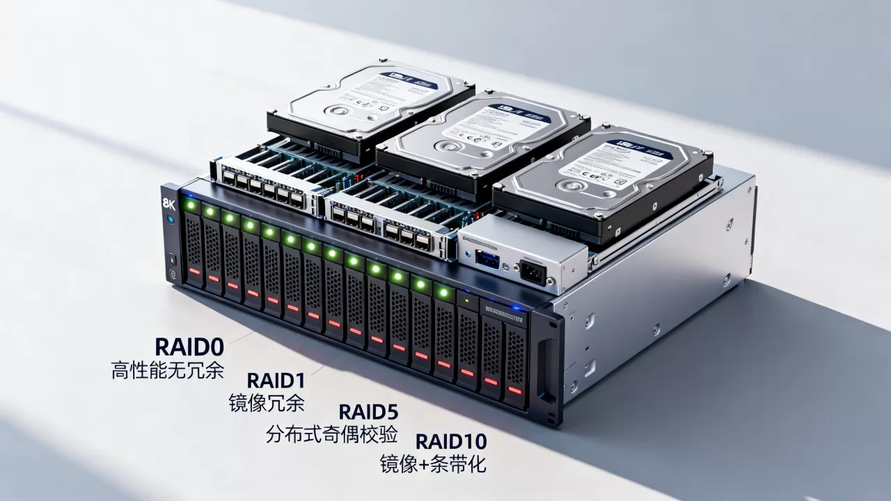 磁盘阵列选型如何平衡性能与冗余,RAID级别怎么选? 磁盘阵列选型如何平衡性能与冗余,RAID级别怎么选?