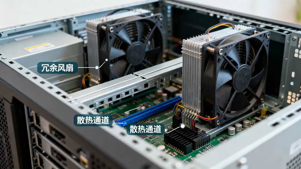 冗余风扇如何降低设备过热风险?服务器冗余风扇散热作用是什么 冗余风扇如何降低设备过热风险?服务器冗余风扇散热作用是什么