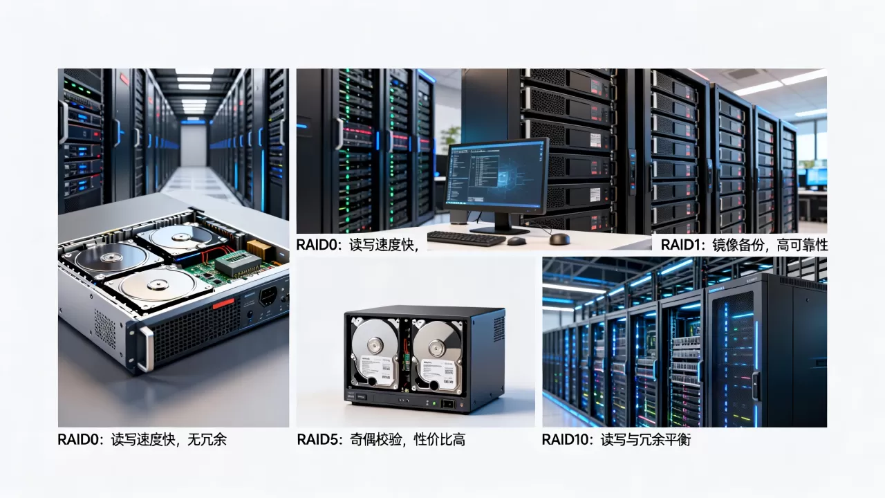 磁盘阵列不同级别适用场景有何区别,RAID选型怎么选? 磁盘阵列不同级别适用场景有何区别,RAID选型怎么选?