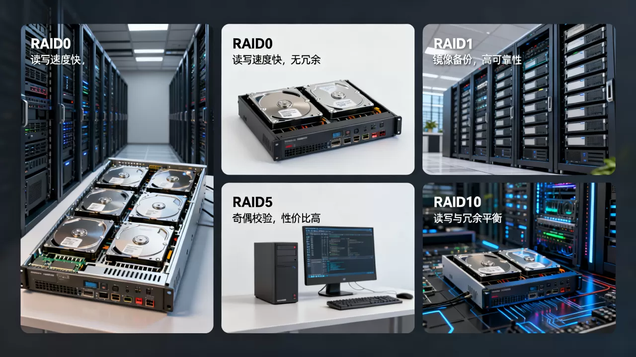 磁盘阵列不同级别适用场景有何区别,RAID选型怎么选? 磁盘阵列不同级别适用场景有何区别,RAID选型怎么选?
