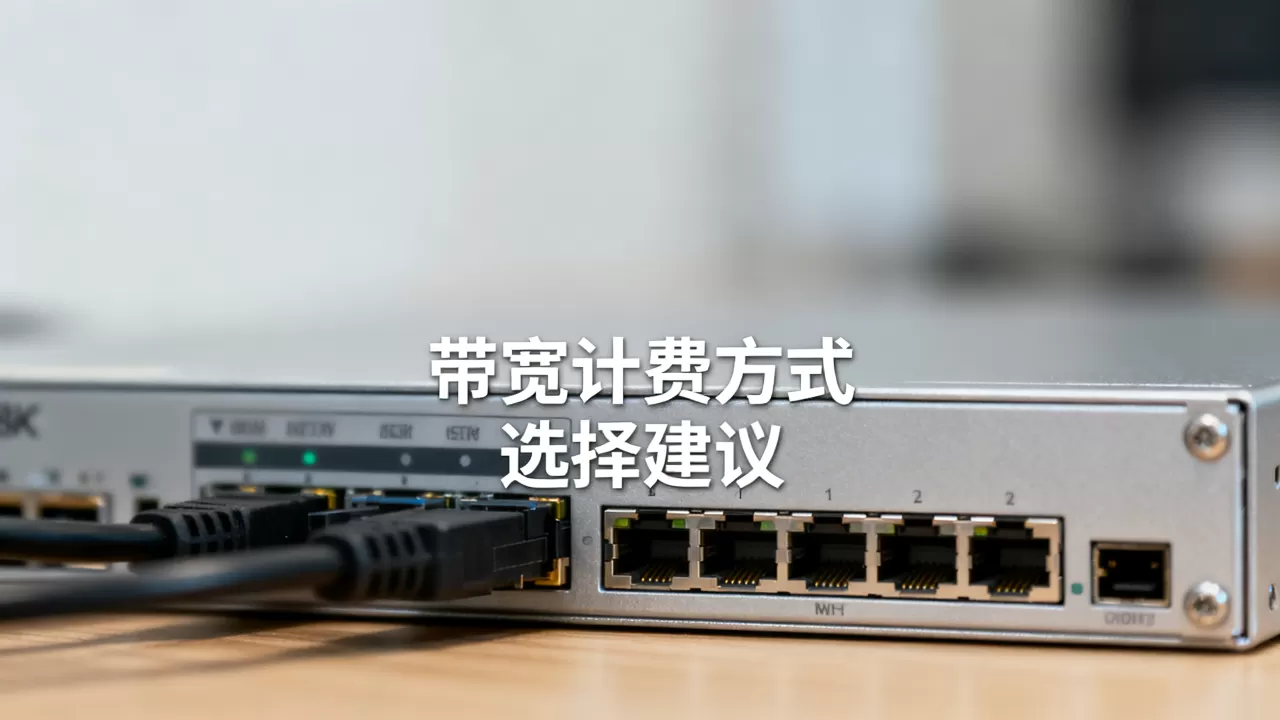 服务器带宽计费方式有哪些？带宽计费怎么选更划算？