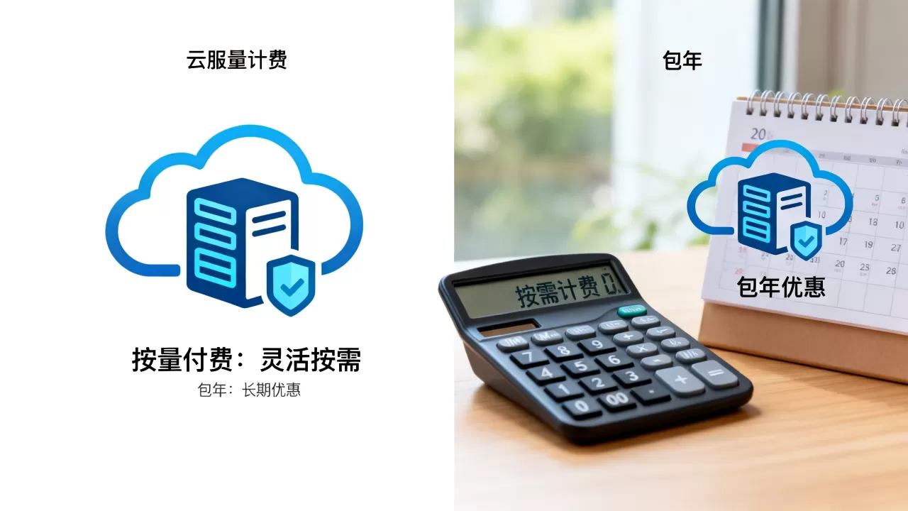 云服务器按量付费和包年怎么选？哪个更划算更省钱