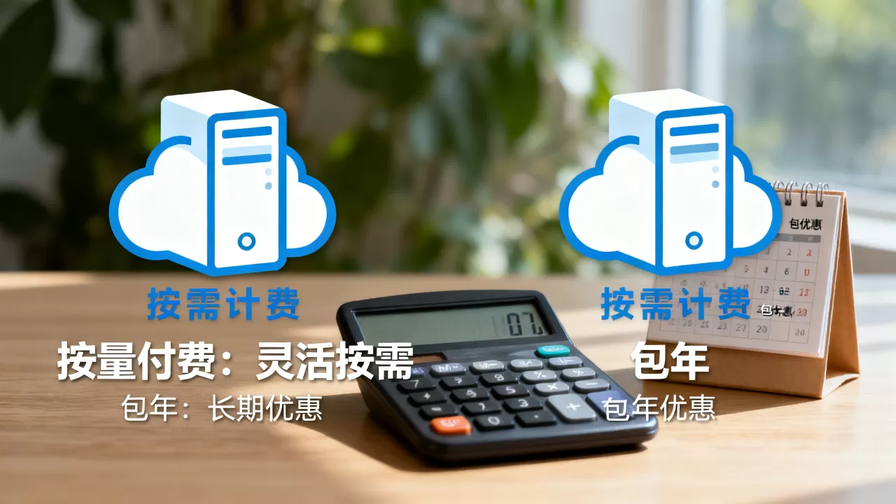 云服务器按量付费和包年怎么选？哪个更划算更省钱
