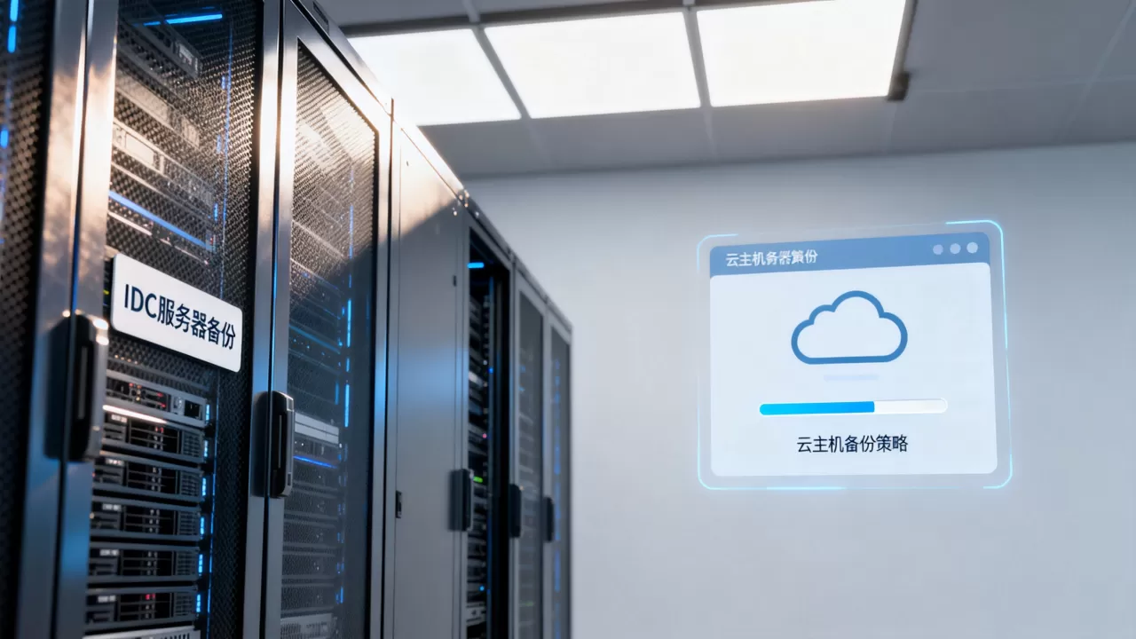IDC服务器与云主机备份策略有何不同?备份方案怎么选 IDC服务器与云主机备份策略有何不同?备份方案怎么选