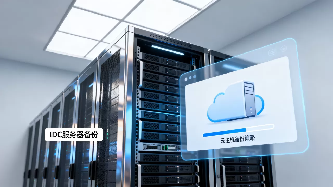 IDC服务器与云主机备份策略有何不同?备份方案怎么选 IDC服务器与云主机备份策略有何不同?备份方案怎么选