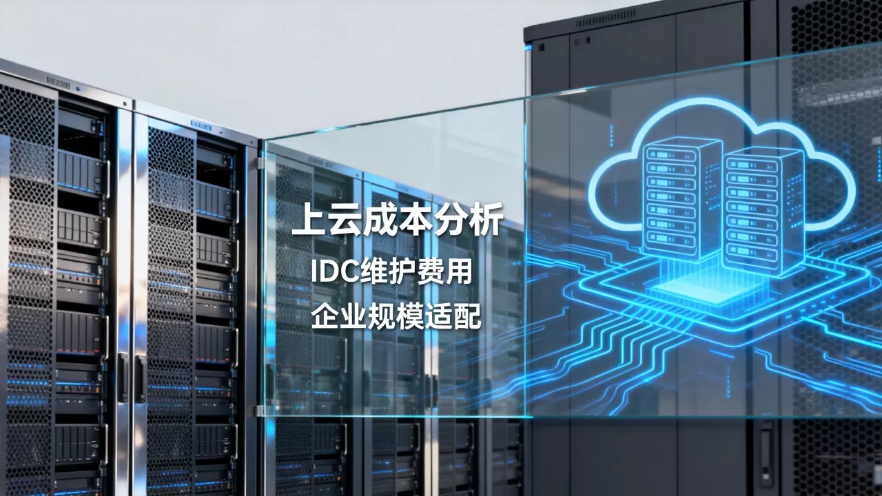 业务上云和留在IDC服务器间如何取舍,企业怎么选更划算 业务上云和留在IDC服务器间如何取舍,企业怎么选更划算