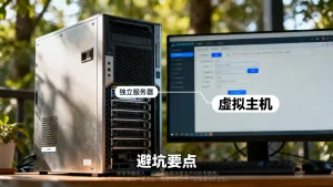 企业官网用独立服务器还是虚拟主机？网站搭建选型怎么避坑？
