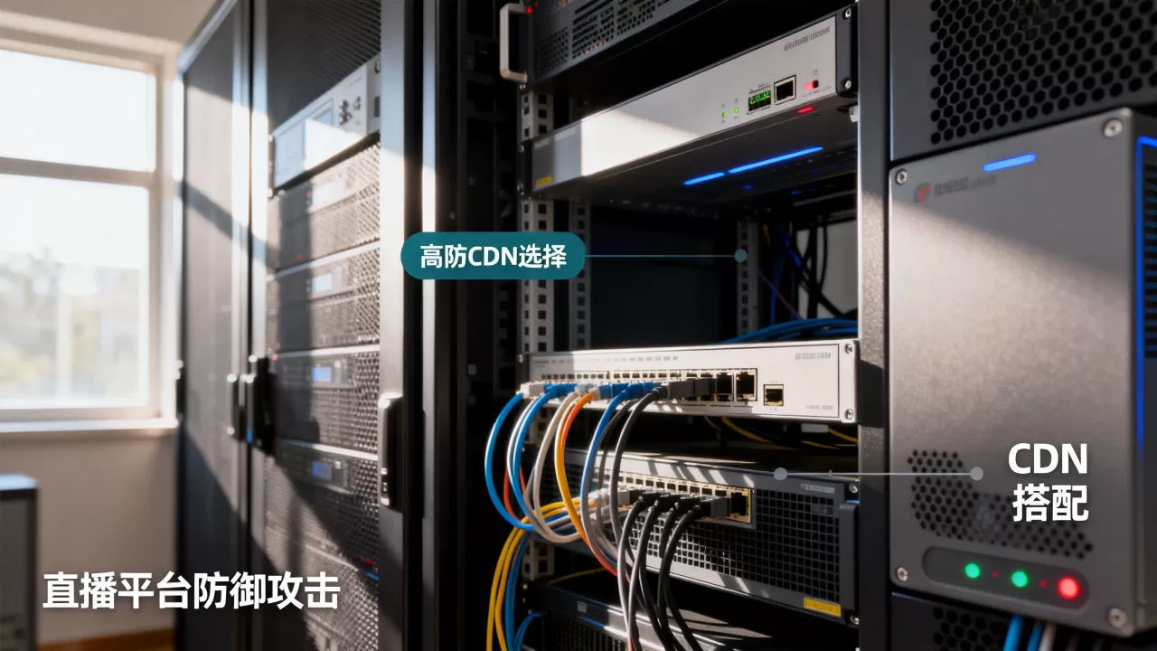 直播平台防御攻击和CDN如何搭配,高防CDN怎么选? 直播平台防御攻击和CDN如何搭配,高防CDN怎么选?