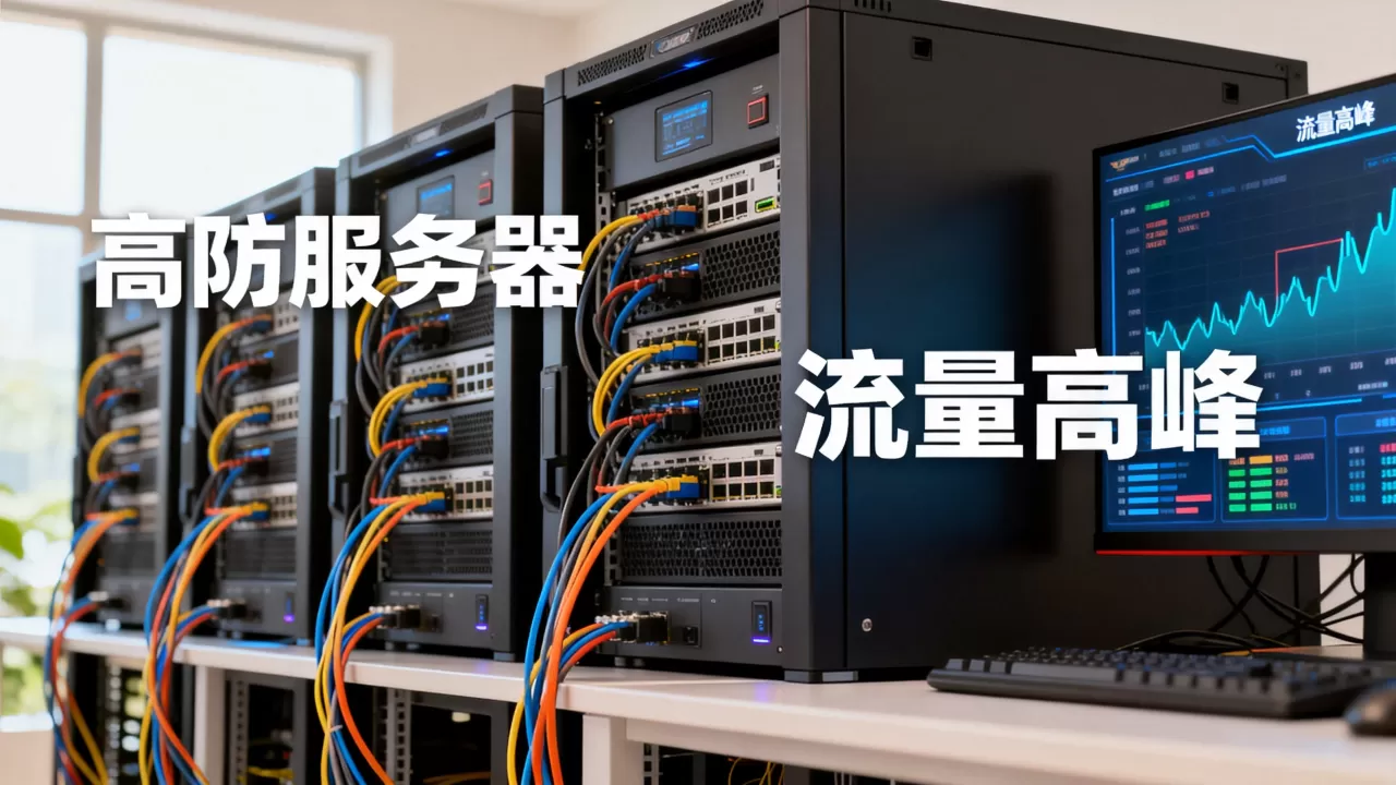 游戏服务器遇到流量高峰怎么选防御？，高防服务器怎么选才靠谱？