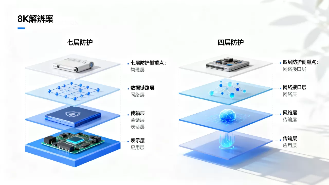七层防护和四层防护各自的侧重点在哪？七层防护和四层防护哪个好