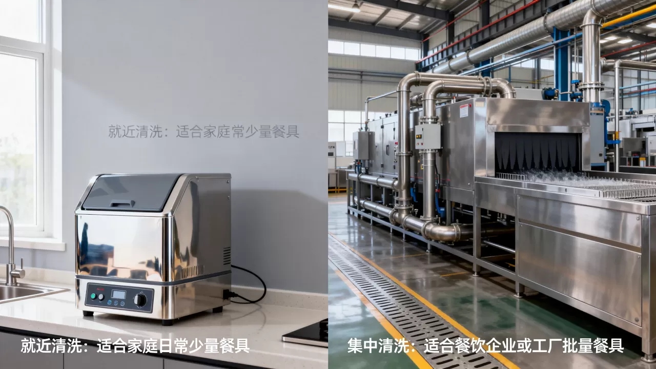 就近清洗和集中清洗各自适合什么场景,怎么选? 就近清洗和集中清洗各自适合什么场景,怎么选?