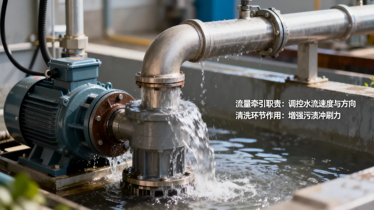 流量牵引在清洗流程里承担什么职责,清洗环节流量牵引作用有哪些 流量牵引在清洗流程里承担什么职责,清洗环节流量牵引作用有哪些