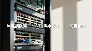 半连接队列被打满属于哪一类攻击表现，SYN洪水攻击如何防御