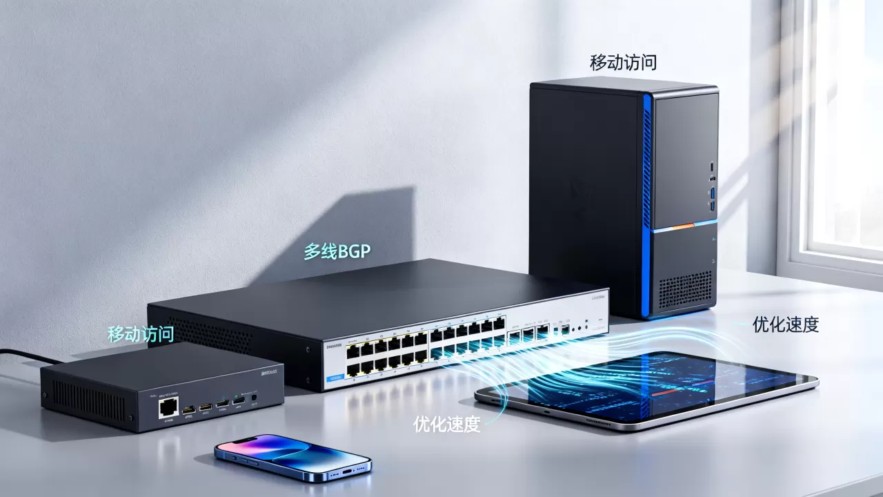 多线BGP接入对移动用户访问有改善吗？多线BGP优化移动访问速度