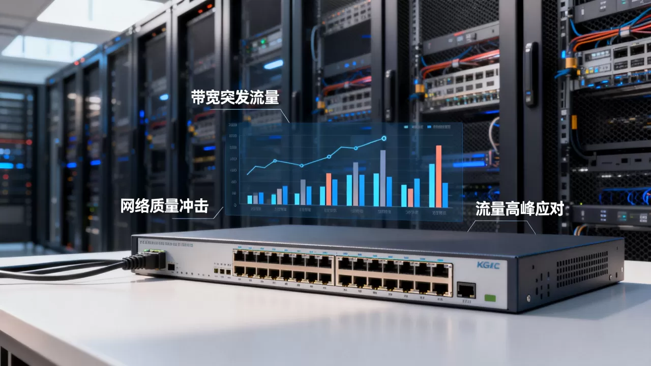 带宽突发流量为何冲击网络质量?如何应对带宽突发流量高峰 带宽突发流量为何冲击网络质量?如何应对带宽突发流量高峰