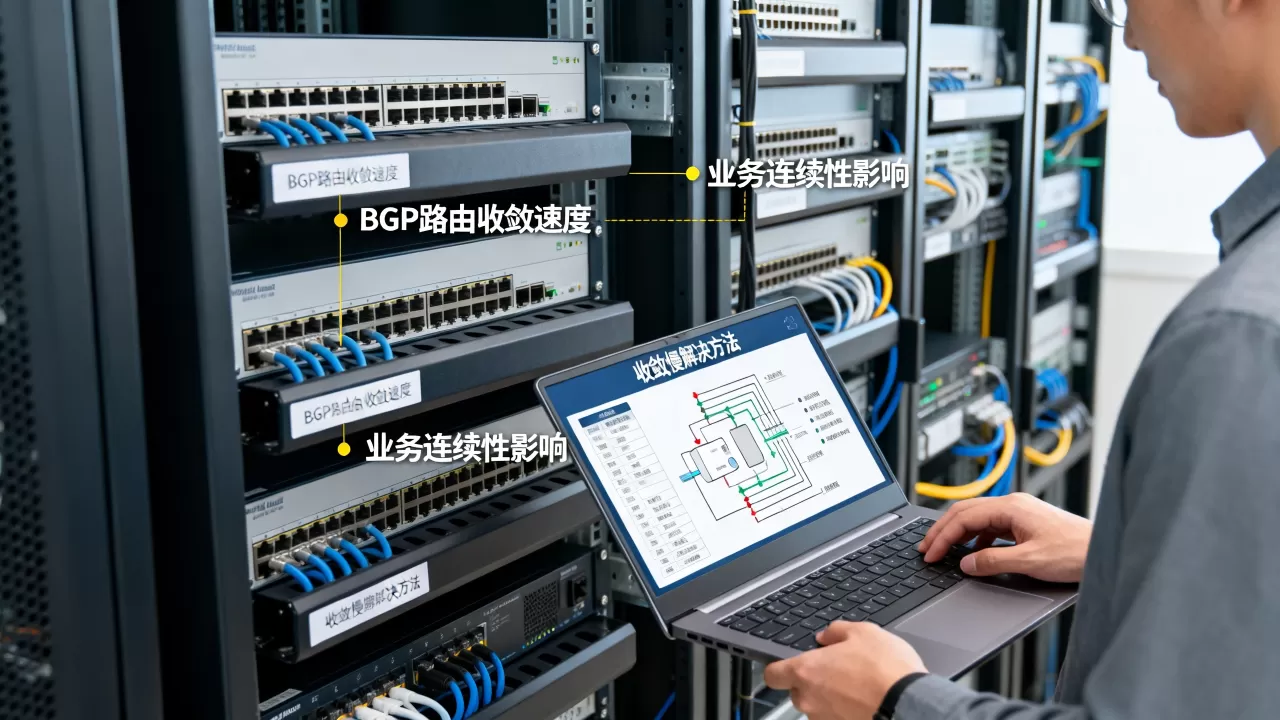 BGP路由收敛速度对业务连续性有什么影响,BGP收敛慢怎么解决? BGP路由收敛速度对业务连续性有什么影响,BGP收敛慢怎么解决?