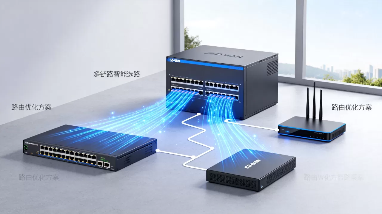 SD-WAN多链路智能选路如何实现，路由优化方案技巧？