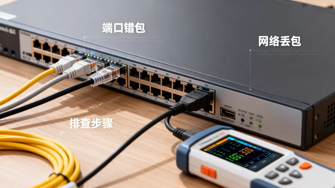 交换机端口错包会导致网络丢包吗,如何排查端口错包问题 交换机端口错包会导致网络丢包吗,如何排查端口错包问题