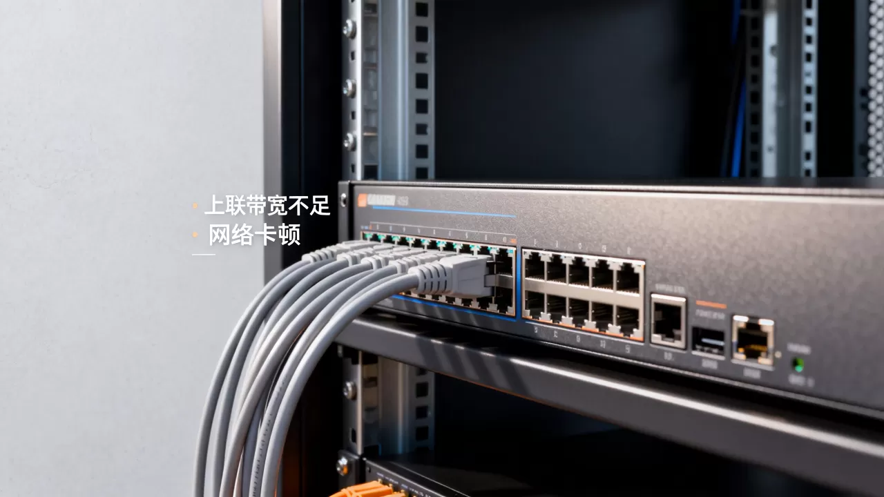机房上联带宽不足会带来哪些业务问题?带宽不够用网络卡顿怎么办 机房上联带宽不足会带来哪些业务问题?带宽不够用网络卡顿怎么办